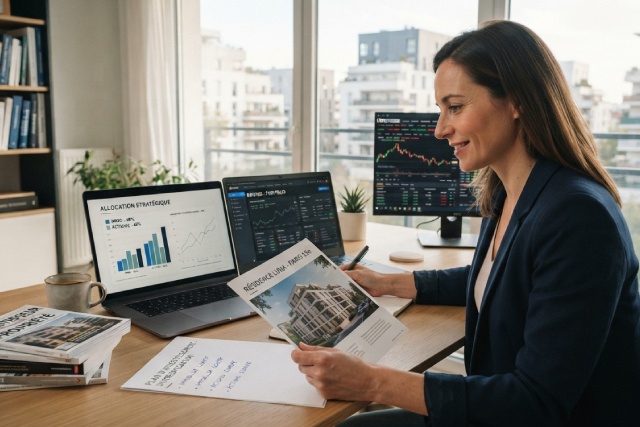 immobilier et actions